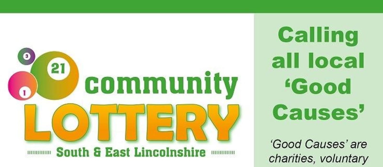 Community Lottery – South and East Lincolnshire