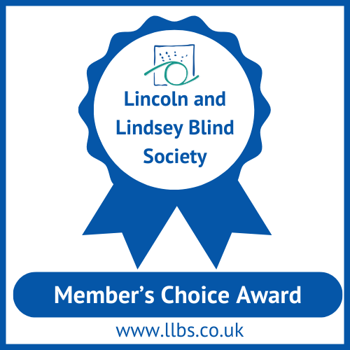 LLBS Members' Choice Award Logo is a blue rosette.